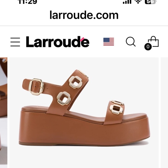 Larroude Milan Wedge size 7 - Picture 1 of 5